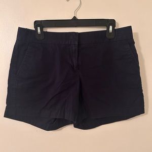 J.CREW Navy chino shorts - barely worn